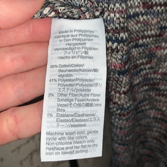 𝅺NWOT Madewell Multicolored Knit Top - Picture 13 of 14